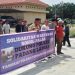 Aksi Solidaritas Wartawan Rohul-Palas Geruduk Polres Palas, Minta Tangkap Penganiaya Wartawan