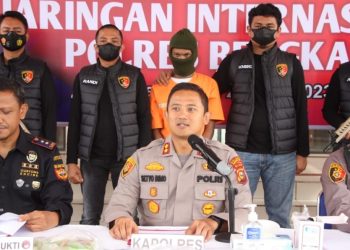 Polres Bengkalis Berhasil Ungkap Sabu 10 Kilo dan 17,817 Pil Ektasi 