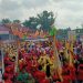 Ritual Bakar Tongkang di Kota Bagansiapiapi, Kabupaten Rokan Hilir, Riau. (Sumber foto: Heru Maindikali)