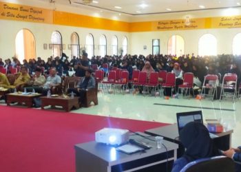 Kalaksa BPBD Bengkalis Beri Materi Penanggulangan Karhutla Ke Mahasiswa KKN STAIN 