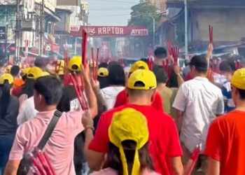 Festival Bakar Tongkang di Rohil Disaksikan Ribuan Wisatawan 