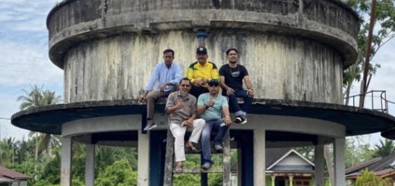 DLH Rohil Berencana Akan Menata Kembali Water Leiding