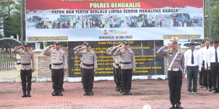 Polres Bengkalis Laksanakan Operasi Patuh LK Tahun 2023