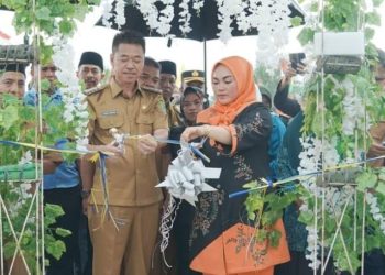 Bupati Rohil Resmikan Jembatan Air Hitam Pujud