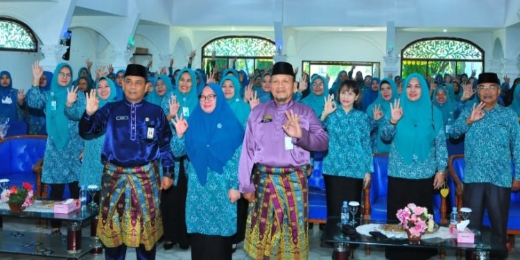 Kurangi Resiko Bencana, BPBD dan TP PKK Bengkalis Gagas Keluarga Tangguh Bencana