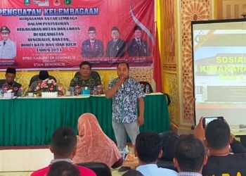 BPBD Bengkalis Berikan Pembekalan Pencegahan Karhutla Ke Mahasiswa KKN 