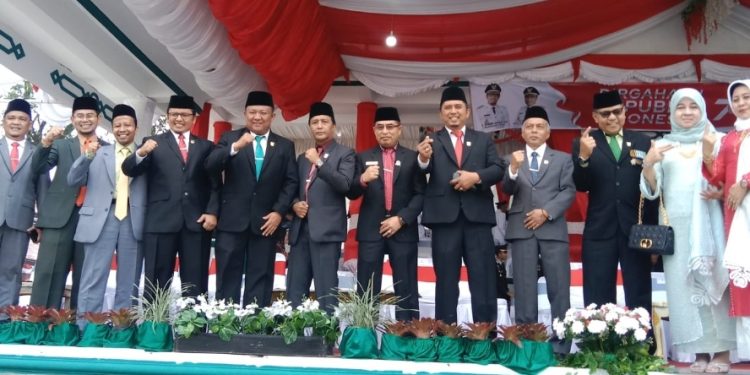 Forkopimda Bukit Tinggi Gelar Upacara HUT RI ke 78 Tahun 2023