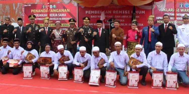904 Warga Binaan Lapas Bengkalis Terima Remisi Kemerdekaan