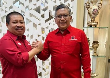 Dampingi Sekjen Hasto Hadiri Rakerda, Amril Mukminin Mantap Menangkan PDIP dan Ganjar Pranowo