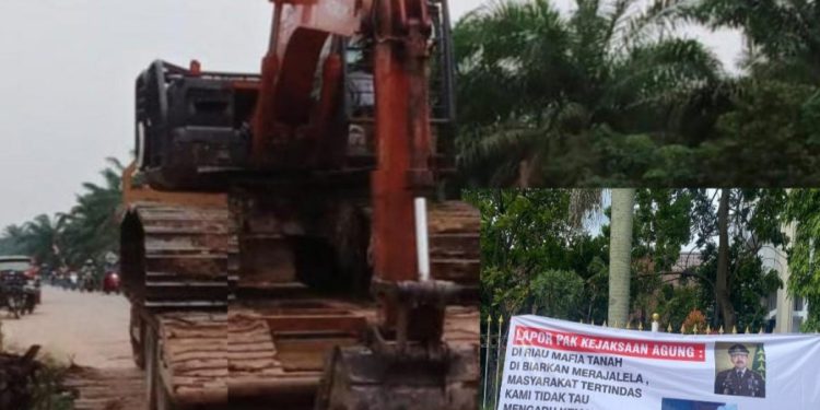 Diduga Milik Nv Alias Bombing, Tim Mabes Polri Tangkap 3 Unit Excavator di Desa Lubuk Gaung