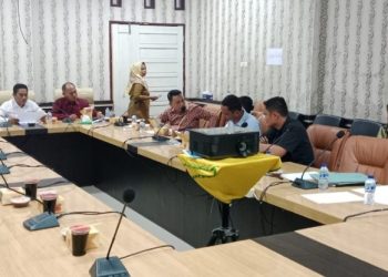 DPRD Rohil Rapat Banmus Dalam Rangka Pengesahan 3 Ranperda