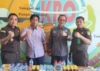 Asintel Kejati Babel Kunjungi Sekretariat PJS Beri Penjelasan Tupoksi Intelijen Kejaksaan