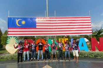 Festival Jong Antar Bangsa, Bengkalis Mewakili Riau Berasal dari Desa Muntai di Pontian Johor Malaysia
