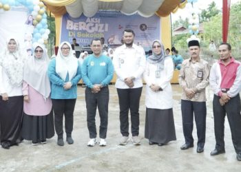 Pemkab Rohil Gelar Aksi Pemberian Gizi ke MAN 1 Cegah Stunting