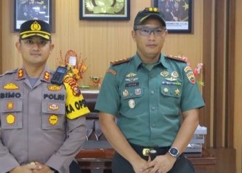 Polres Bengkalis Sambut Hangat Kunjungan Dandim 0303 