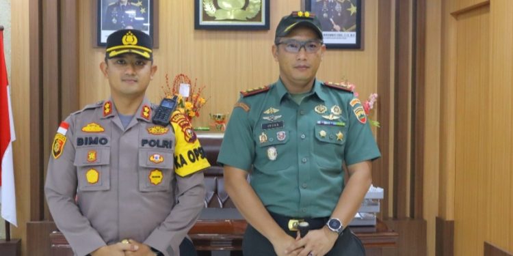 Polres Bengkalis Sambut Hangat Kunjungan Dandim 0303 