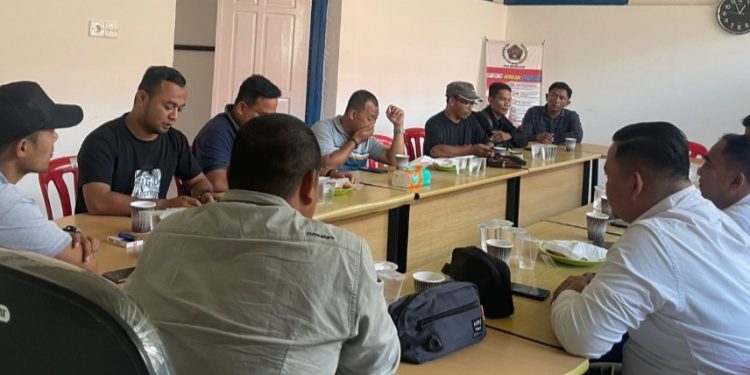 Ciptakan Pemilu Aman dan Damai, Bawaslu Bengkalis Berkunjung ke PWI