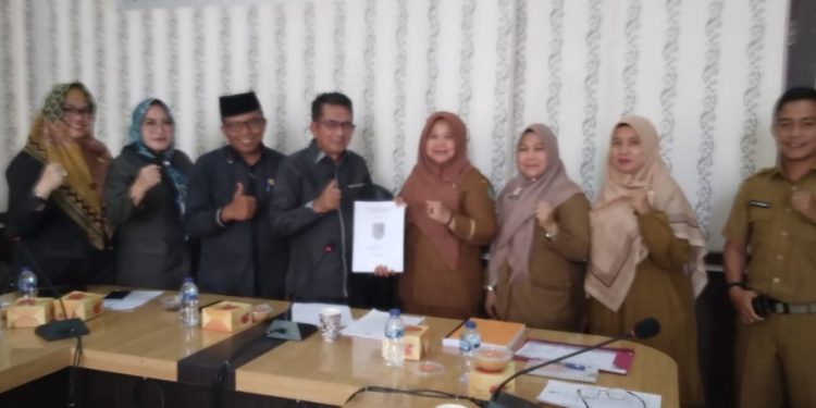 Pansus C DPRD Rohil Pertemuan Bersama DP2KBP3A Bahas Tentang Layak Anak