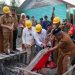 Bupati Rohil Letakan Batu Pertama Pembangunan SDN 001 dan SMPN 003 Sinaboi Sumbangan Donatur
