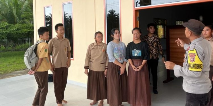 Antisipasi Kenakalan Remaja, Polres Bengkalis Gelar Kegiatan Minggu Kasih