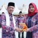 Bupati Rohil Pimpin Apel Akbar Perangkat Desa se Kabupaten