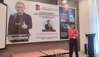 PJC Bidik Generasi Muda di Banyumas Dididik Ilmu Jurnalistik, Jogor Simbolon: Selalu Siap Tugas Diamanahi Dirut PJC