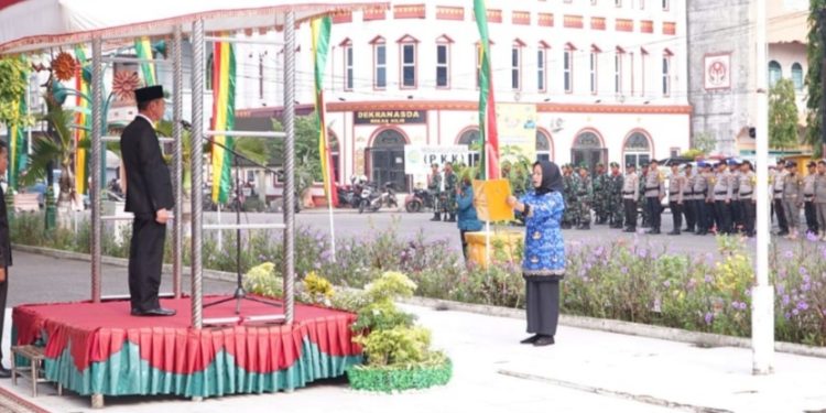 Hari Kesaktian Pancasila 2023, Bupati Rohil Jadi Irup 