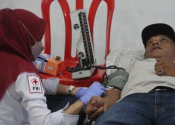 Polres Bengkalis Gelar Donor Darah Peringatan HUT Humas ke 72