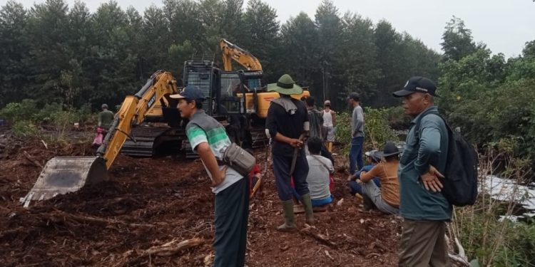 GPPLMBR Bersikeras Tolak PT SRL Buka Lahan Dipulau Rupat