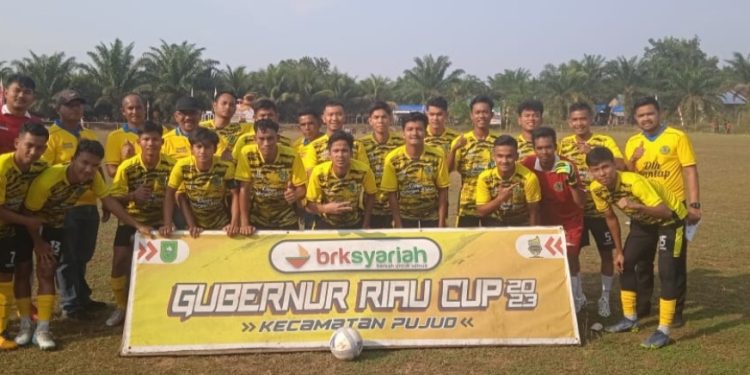 Menang Atas Tim Persiban 2- 0, Tim DLH Rohil Melaju Ke Final Piala Gubri