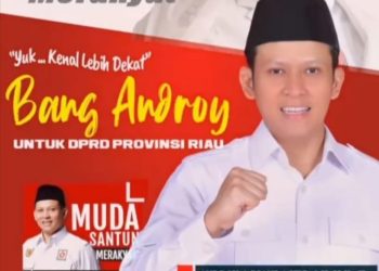 Bang Androy Maju Caleg DPRD Provinsi Riau Dapil Siak-Pelalawan