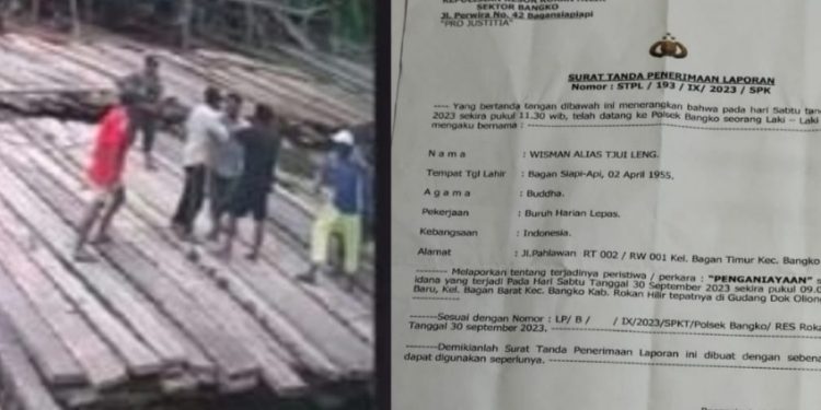 Pelaku Penganiayaan Diduga Dilepas Polsek Bangko