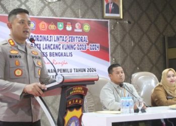 Polres Bengkalis dan Forkopimda Gelar Rakor Lintas Sektoral Ops Mantap Brata LK 