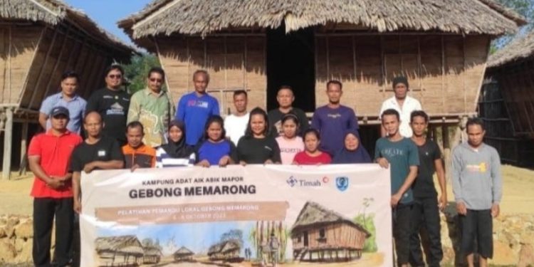 PT Timah Tbk Terus Dukung Kemajuan Kampung Adat Gebong Memarong Melalui Pelatihan Pemandu Wisata