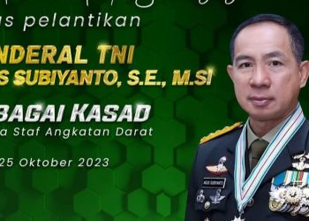 IMO-Indonesia Ucapkan Selamat Atas Dilantiknya Jenderal Agus Subiyanto Sebagai KSAD