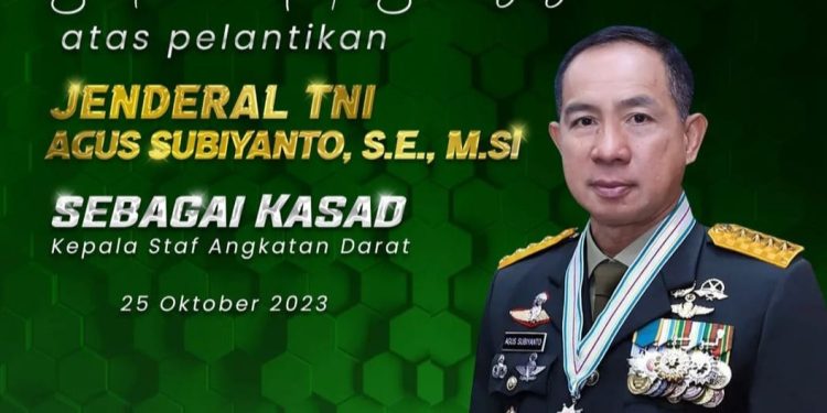IMO-Indonesia Ucapkan Selamat Atas Dilantiknya Jenderal Agus Subiyanto Sebagai KSAD