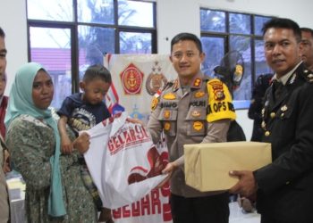 Polres Bengkalis Gelar Bhakti Kesehatan Dalam Pengabdian AKABRI 90