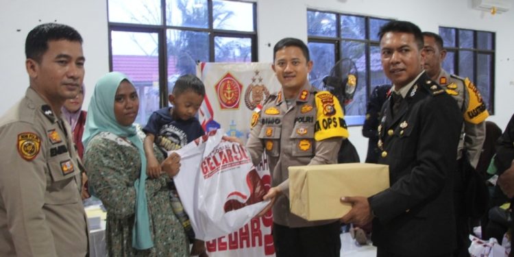 Polres Bengkalis Gelar Bhakti Kesehatan Dalam Pengabdian AKABRI 90
