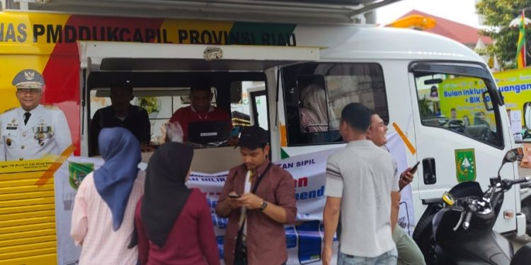 Disdukcapil Rohil Sosialisasikan Kartu Identitas Kependudukan Digital