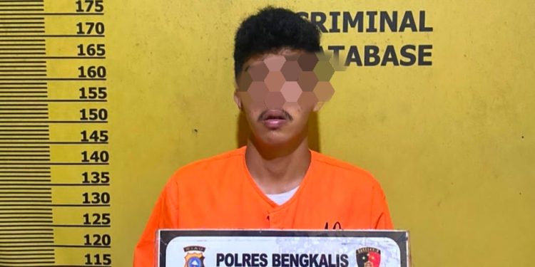 Satreskrim Polres Bengkalis Amankan Pekaku Jambret