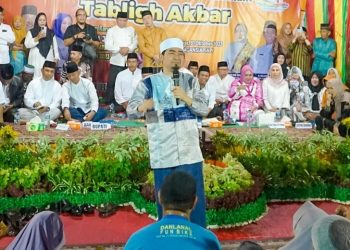 Gelar Tabligh Akbar, Pemkab Rohil Hadirkan Ustadz Solmed Dari Jakarta