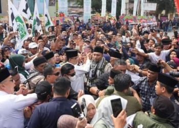 Relawan Pengusaha AMIN Sumbar Sambut Kedatangan Anis Baswedan, Kita Optimistis Menang Di Sumbar