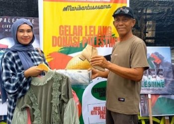 Peduli Palestina, PETUAH EO Kumpulkan Donasi Pagi Hingga Malam 
