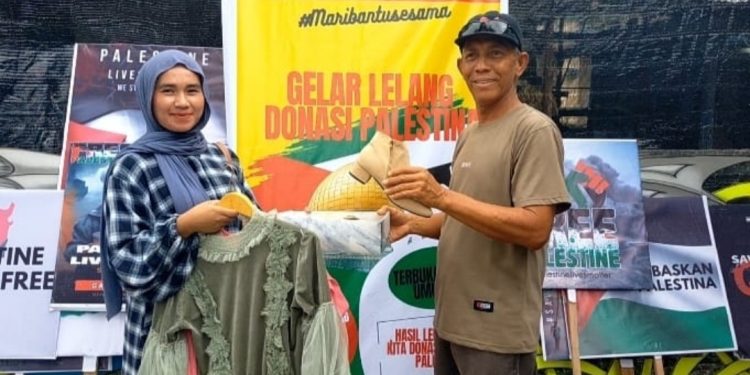 Peduli Palestina, PETUAH EO Kumpulkan Donasi Pagi Hingga Malam