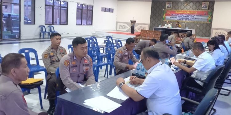 Tim Wasrik Itwasda Polda Riau Gelar Kinerja Tahap II Dipolres Bengkalis