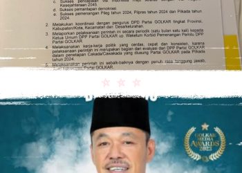 DPP Golkar Tunjuk Afrizal Sintong Sebagai Calon Bupati Rohil 2024 
