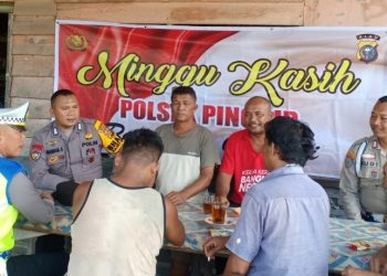 Tingkatkan Sinergi, Polsek Pinggir Gelar Minggu Kasih