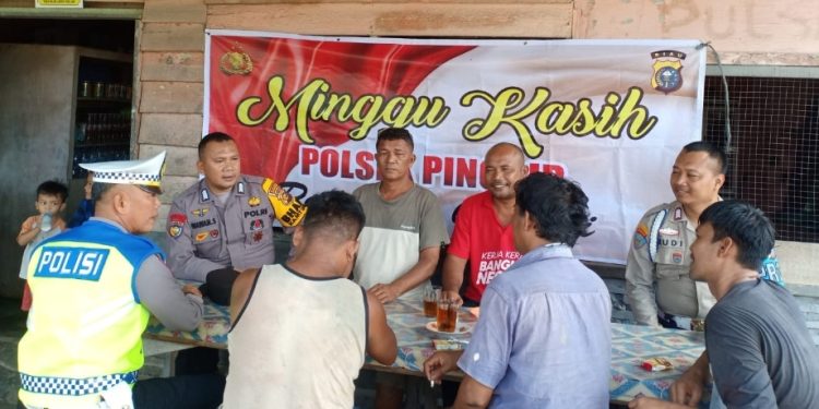 Tingkatkan Sinergi, Polsek Pinggir Gelar Minggu Kasih