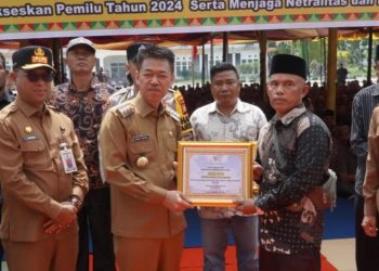 Suskseskan Pemilu 2024, Pemkab Rohil Gelar Rakor Bersama Para Datuk Penghulu RT dan RW