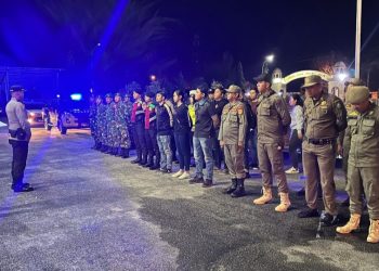 Polres Bengkalis Gelar Patroli Gabungan Pengamanan Pemilu Dalam OMB LK 